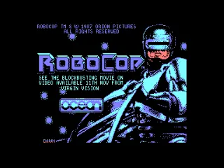 Robocop – Title screen