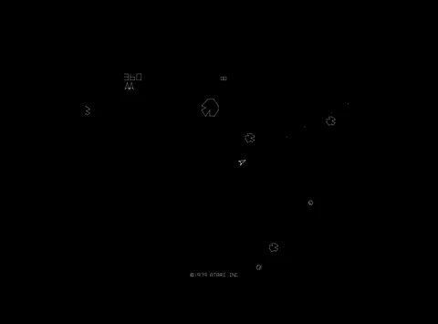 Asteroids – En jeu