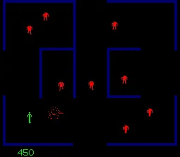Berzerk – En jeu