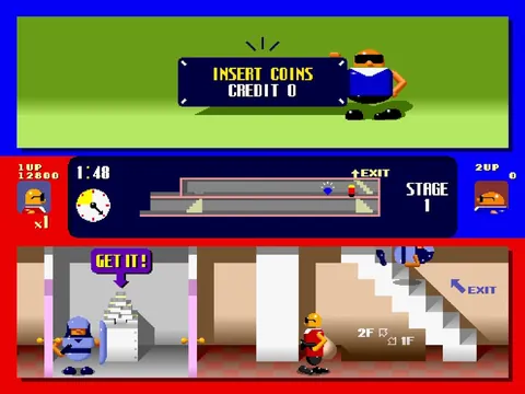 Bonanza Bros – In-game