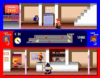 Bonanza Bros – In-game