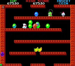 Bubble Bobble – En jeu