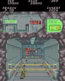 Contra (arcade) – In-game
