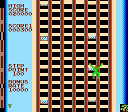 Crazy Climber – En jeu