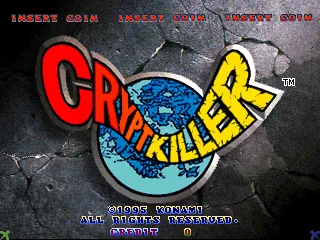 Crypt Killer – Title screen