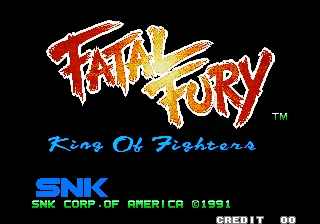 Fatal Fury – Titulní obrazovka