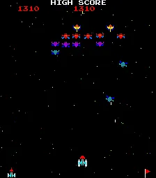 Galaxian – Ze hry