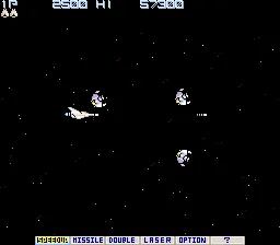 Gradius – In-game