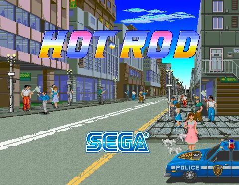 Hot Rod – Title screen