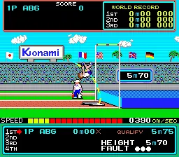 Hyper Sports – In-game