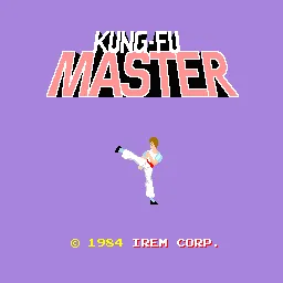 Kung-Fu Master – Titelbildschirm