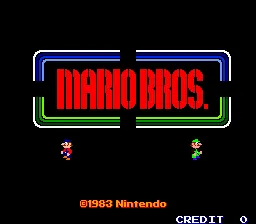 Mario Bros. – Titelbildschirm