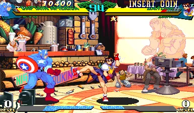 Marvel Super Heroes vs. Street Fighter – Ze hry
