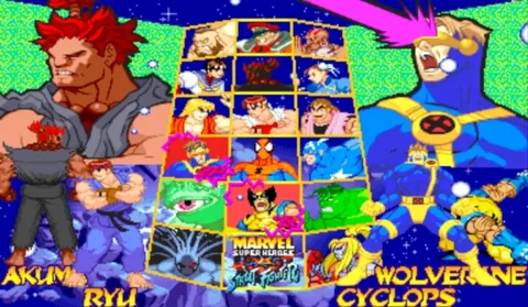 Marvel Super Heroes vs. Street Fighter – Ze hry