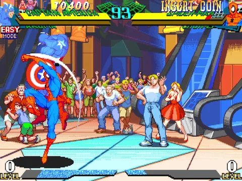 Marvel Super Heroes vs. Street Fighter – Ze hry