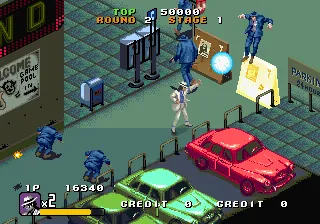 Michael Jackson's Moonwalker – In-game