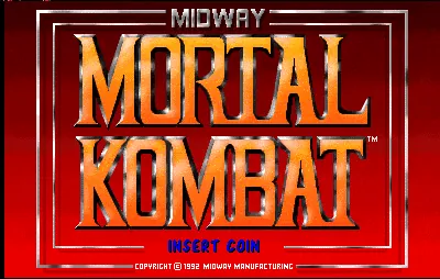 Mortal Kombat – Title screen
