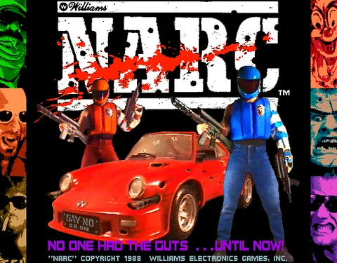 Narc – Titulní obrazovka