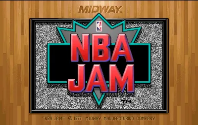 NBA Jam – Titelbildschirm