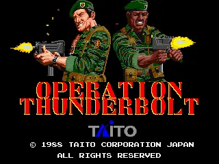 Operation Thunderbolt – Titulní obrazovka