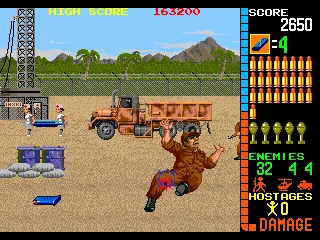 Operation Wolf – En jeu