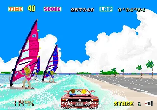 Out Run – En jeu