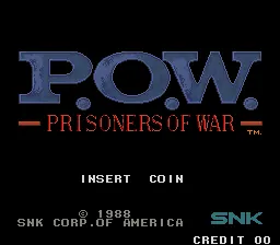 P.O.W. Prisoners of War – Écran-titre