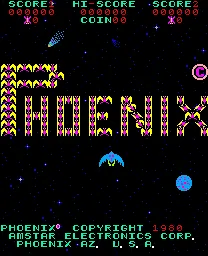 Phoenix – Titelbildschirm