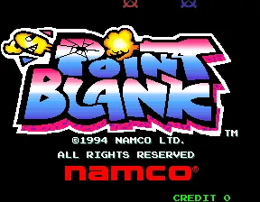 Point Blank – Écran-titre