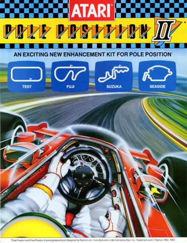 Pole Position II – boxart