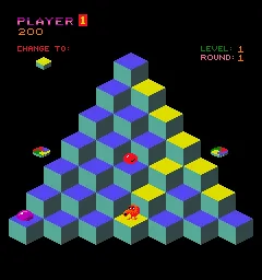 Qbert – Aus dem Spiel