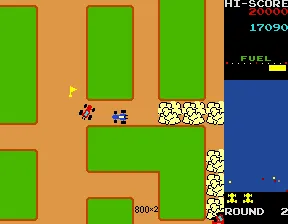 Rally-X – Aus dem Spiel