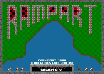 Rampart – Title screen