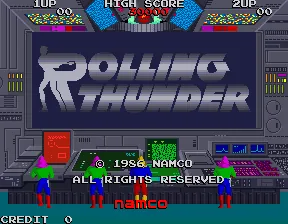 Rolling Thunder – Titulní obrazovka