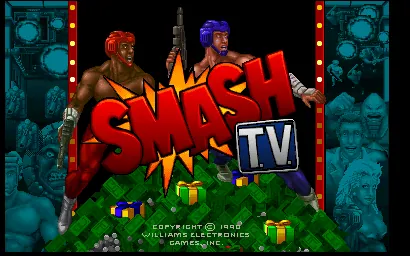 Smash TV – Title screen