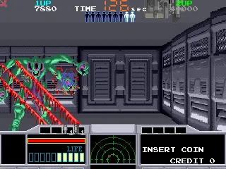 Space Gun – En jeu