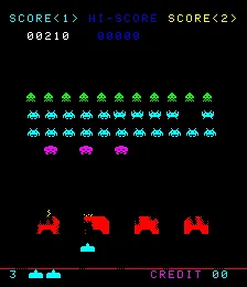 Space Invaders – Aus dem Spiel