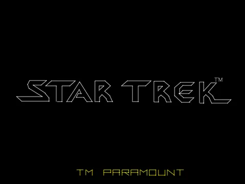 Star Trek: Strategic Operations Simulator (1983) – Titulní obrazovka