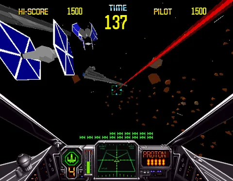 Star Wars Arcade (1993, Sega) – Ze hry