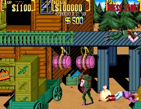 Sunset Riders – In-game