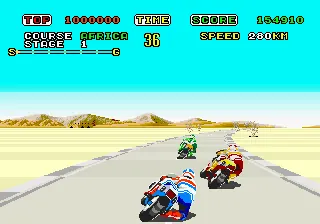 Super Hang-On – Aus dem Spiel