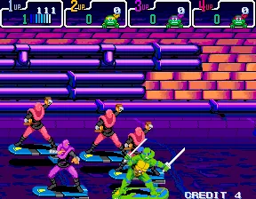 Teenage Mutant Ninja Turtles: Turtles in Time – Aus dem Spiel