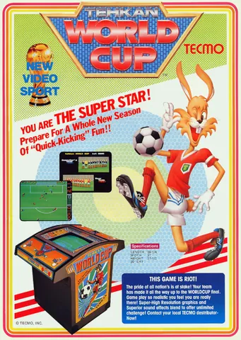 Tehkan World Cup – boxart