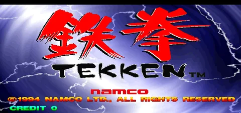 Tekken – Titulní obrazovka