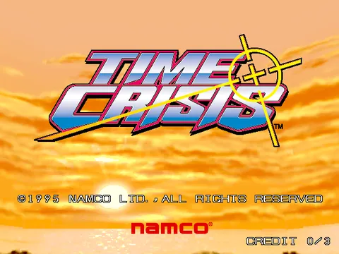 Time Crisis – Titulní obrazovka