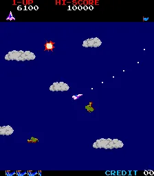 Time Pilot – Aus dem Spiel
