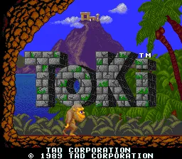 Toki – Title screen