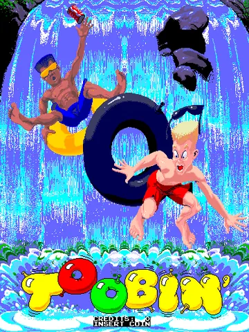Toobin' – Titelbildschirm