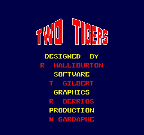 Two Tigers – Écran-titre