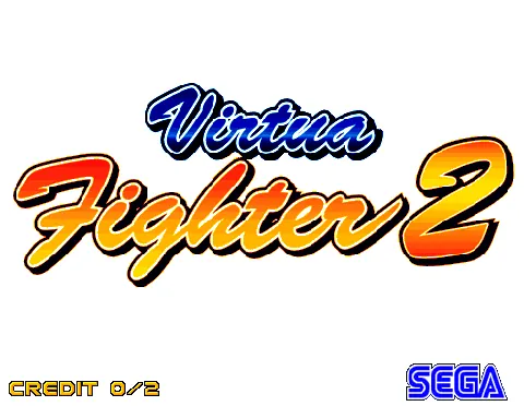 Virtua Fighter 2 – Titulní obrazovka